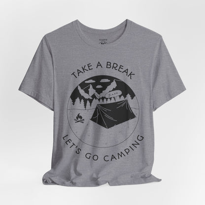 Relaxing Camping T-Shirt - Adventure Outdoor Apparel for Nature Lovers