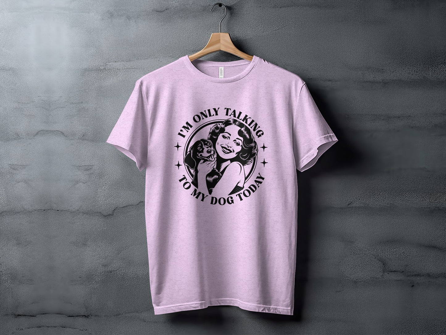I'm Only Talking To My Dog Today Graphic Tee