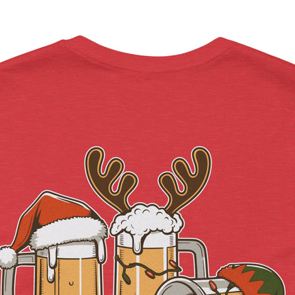 Scrappy Malone's Bar Christmas Tee — "Drink, Drank, Drunk" Holiday Shirt
