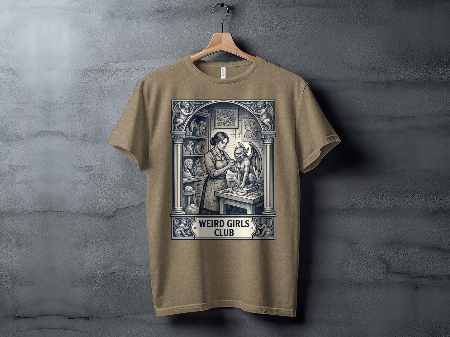 Gothic Artisan 'Weird Girls Club' T-Shirt - Black Label Series