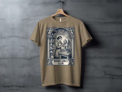 Gothic Artisan 'Weird Girls Club' T-Shirt - Black Label Series