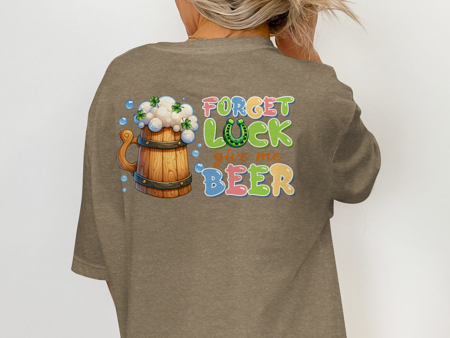 Scrappy Malone's Bar, Irish Pub Sign, Shamrock Decor, St Patricks Day Gift, Home Bar, Man Cave, Bar Decor, Unique Gift Idea T-Shirt - Scrappy Malone's Bar 100-Proof Humor - Cloud 16 Clothing Co.