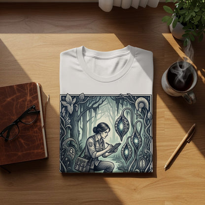 Weird Girls Club: Otherworldly Botanist T-Shirt - Black Label Series