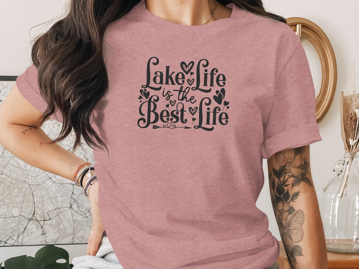 Lake Life Is the Best Life Summer Vacation Time T-Shirt T-Shirt - Outdoor & Adventure Collection - Mile Marker 16 Gear by Cloud 16 Clothing Co.