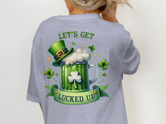 Scrappy Malone's Bar, Irish Pub, Shamrock Decor, Unique Gift, Other Products, St Patrick's Day Bar Sign, Irish Decor T-Shirt - Scrappy Malone's Bar 100-Proof Humor - Cloud 16 Clothing Co.