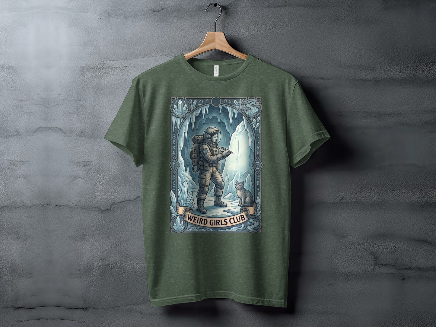 Weird Girls Club Cosmic Explorer T-Shirt - Black Label Series