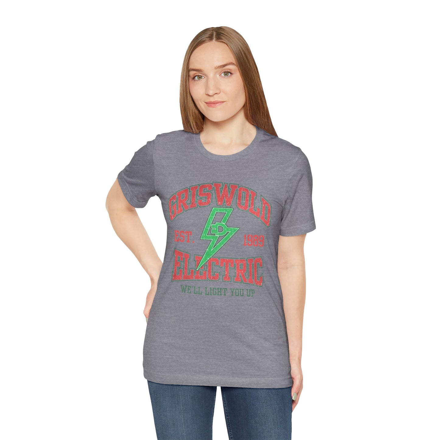 Griswold Electric Christmas Lights T-Shirt - Retro Holiday Graphic Tee