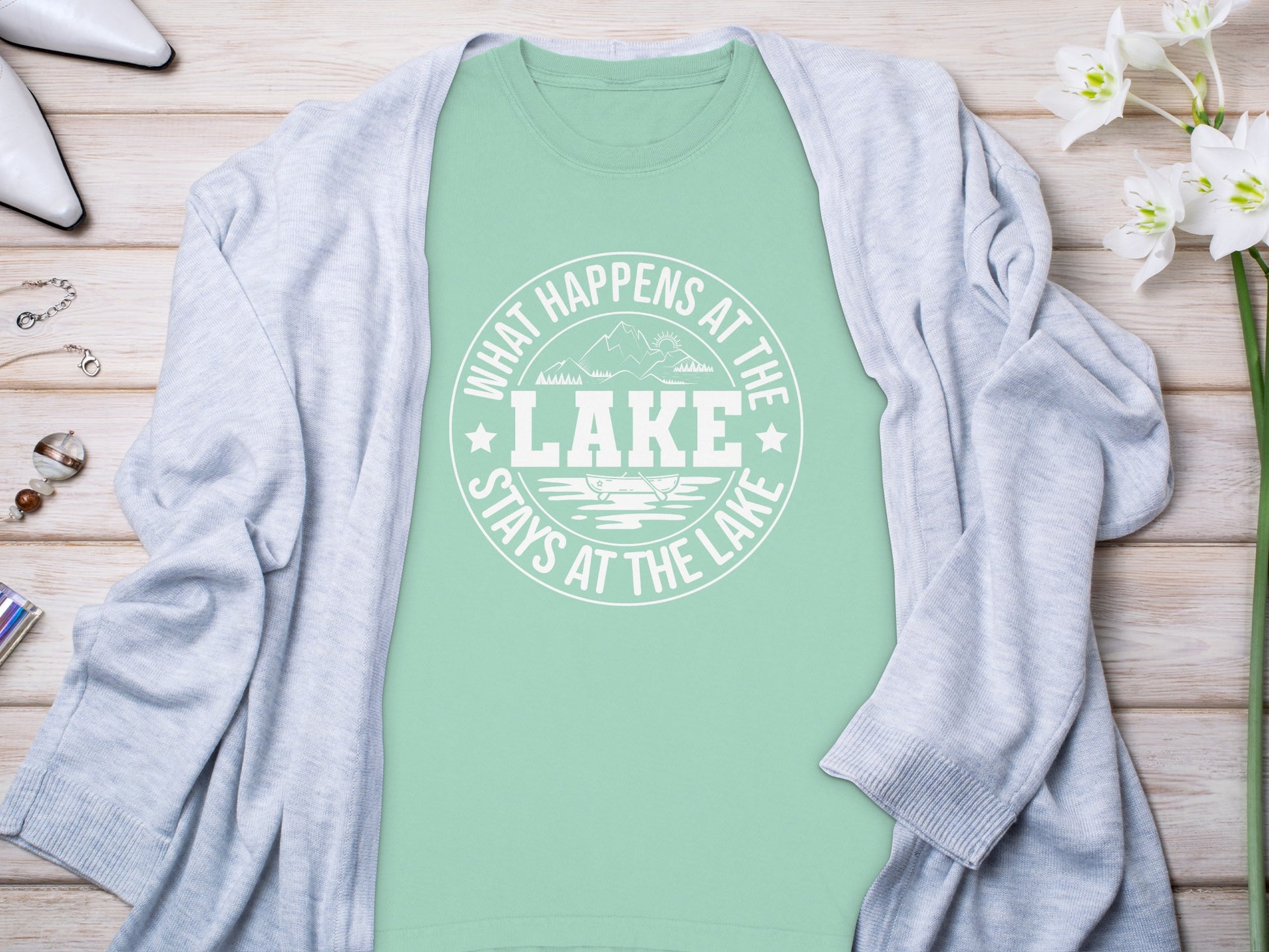 What Happens at the Lake Stays at the Lake shirt