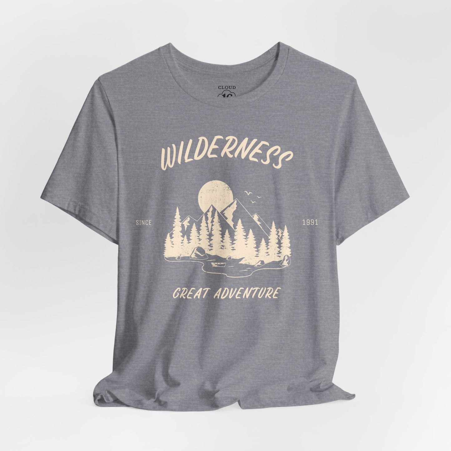 Wilderness Adventure T-Shirt - Unisex Nature Lover Tee for Hiking & Camping
