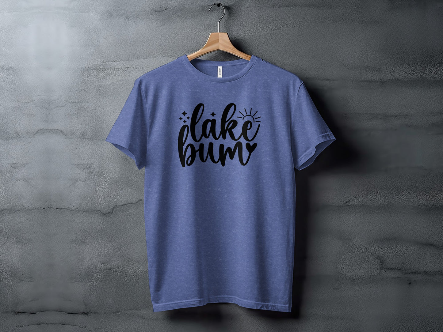 Lake Bum Sunshine Graphic Design Simple T-Shirt T-Shirt - Outdoor & Adventure Collection - Mile Marker 16 Gear by Cloud 16 Clothing Co.