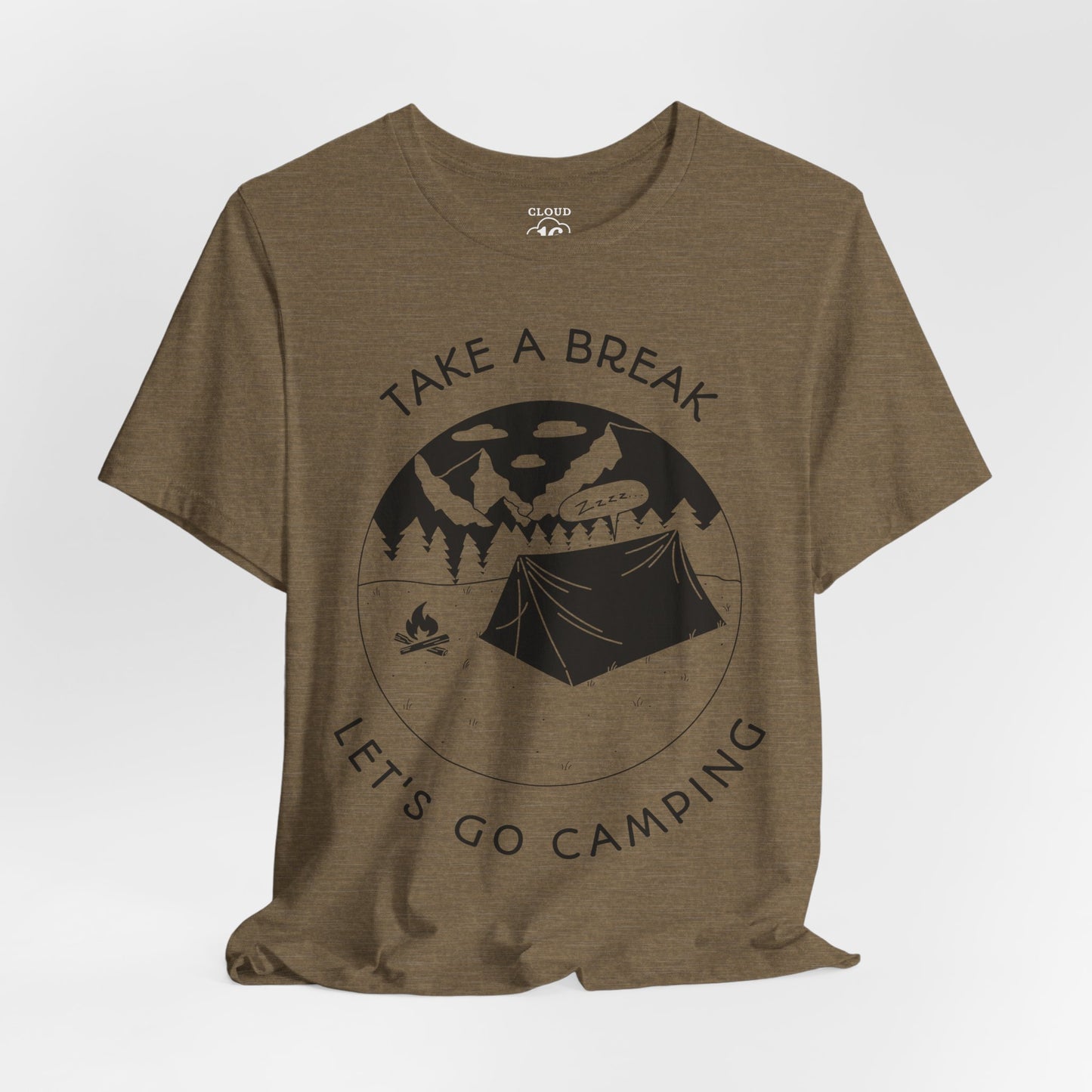 Relaxing Camping T-Shirt - Adventure Outdoor Apparel for Nature Lovers