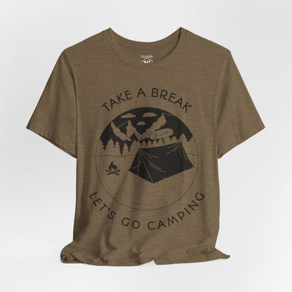 Relaxing Camping T-Shirt - Adventure Outdoor Apparel for Nature Lovers