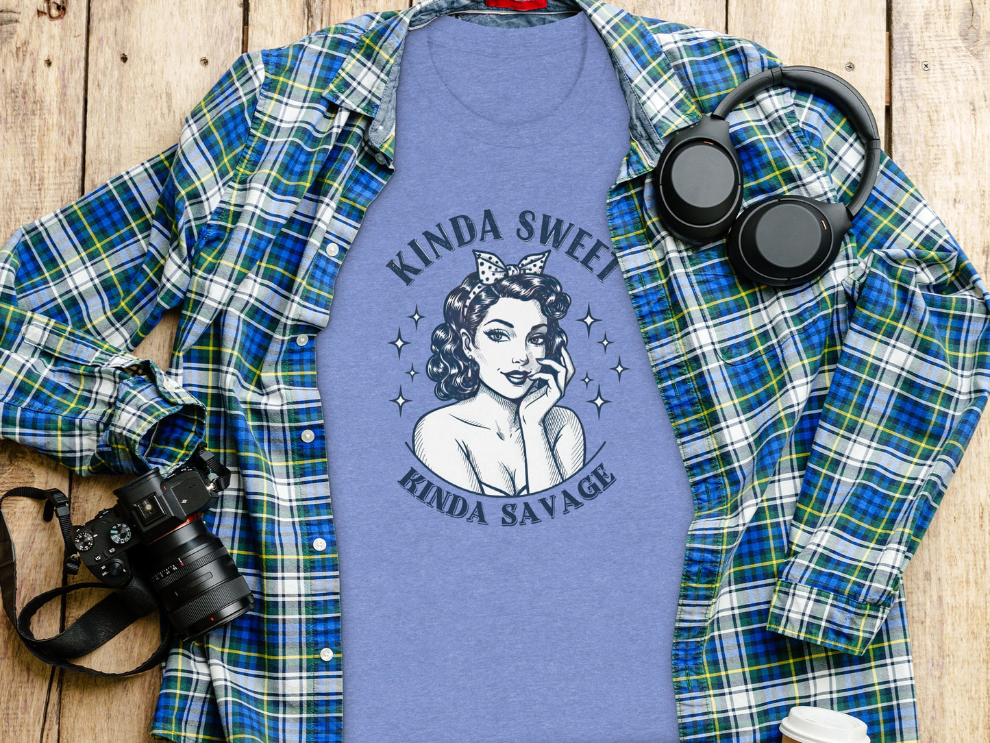 Kinda Sweet Kinda Savage Graphic Tee Women's Product