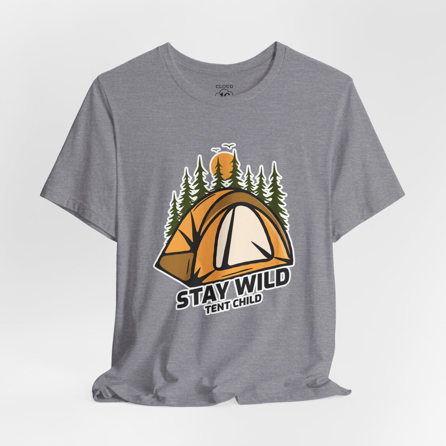 Stay Wild Adventure Camping T-Shirt - Outdoor Nature Lover Gift