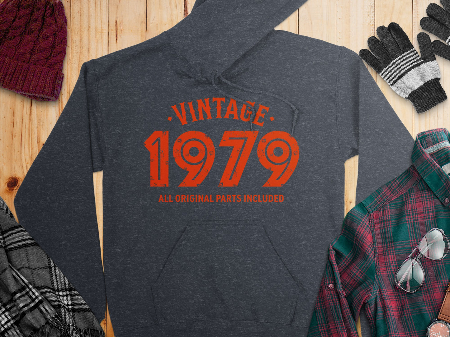 Vintage 1979 All Original Parts Included Hoodie