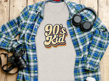 Nostalgic 90's Kid Retro Style Statement Shirt