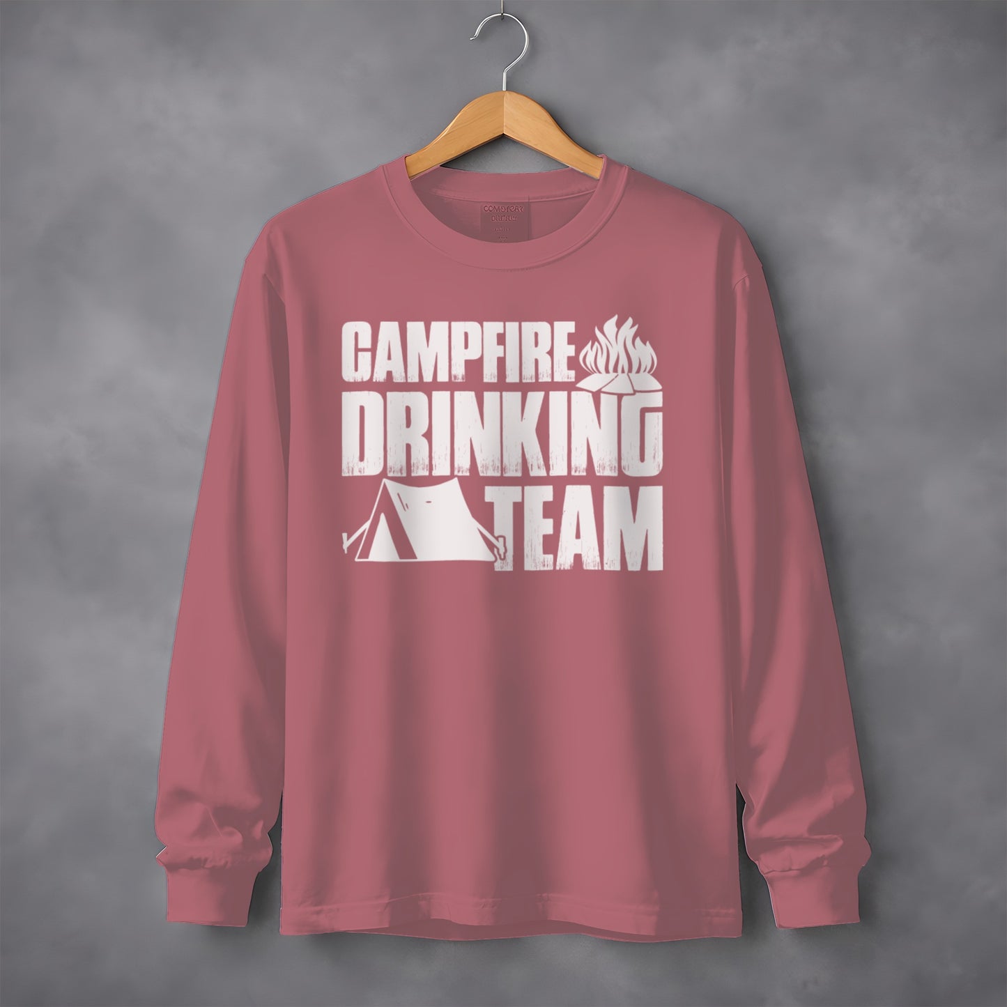 Campfire Drinking Team Long Sleeve Shirt