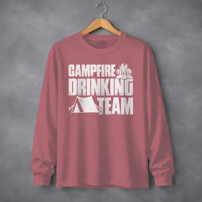 Campfire Drinking Team Long Sleeve Shirt