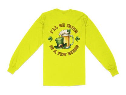 Scrappy Malone's Bar, Shamrock Decor, St Patricks Day, Irish Pub Sign, Gift for Pub Owner, Home Bar Decor T-Shirt - Scrappy Malone's Bar 100-Proof Humor - Cloud 16 Clothing Co.