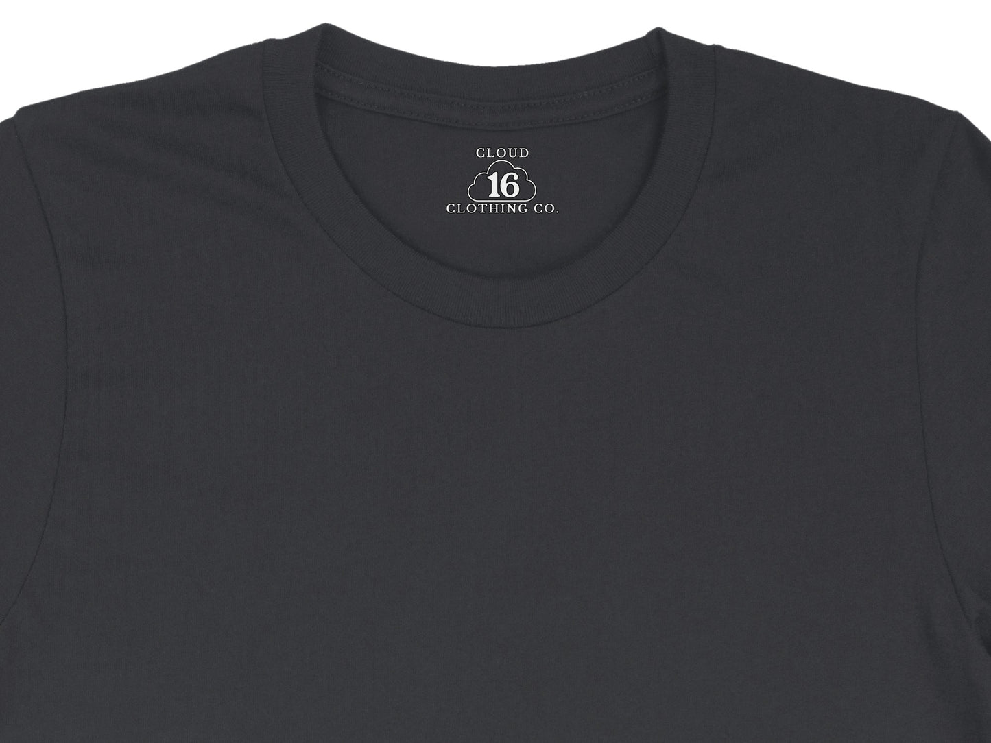 Cloud 16 Clothing Co Graphic Design Black T-Shirt