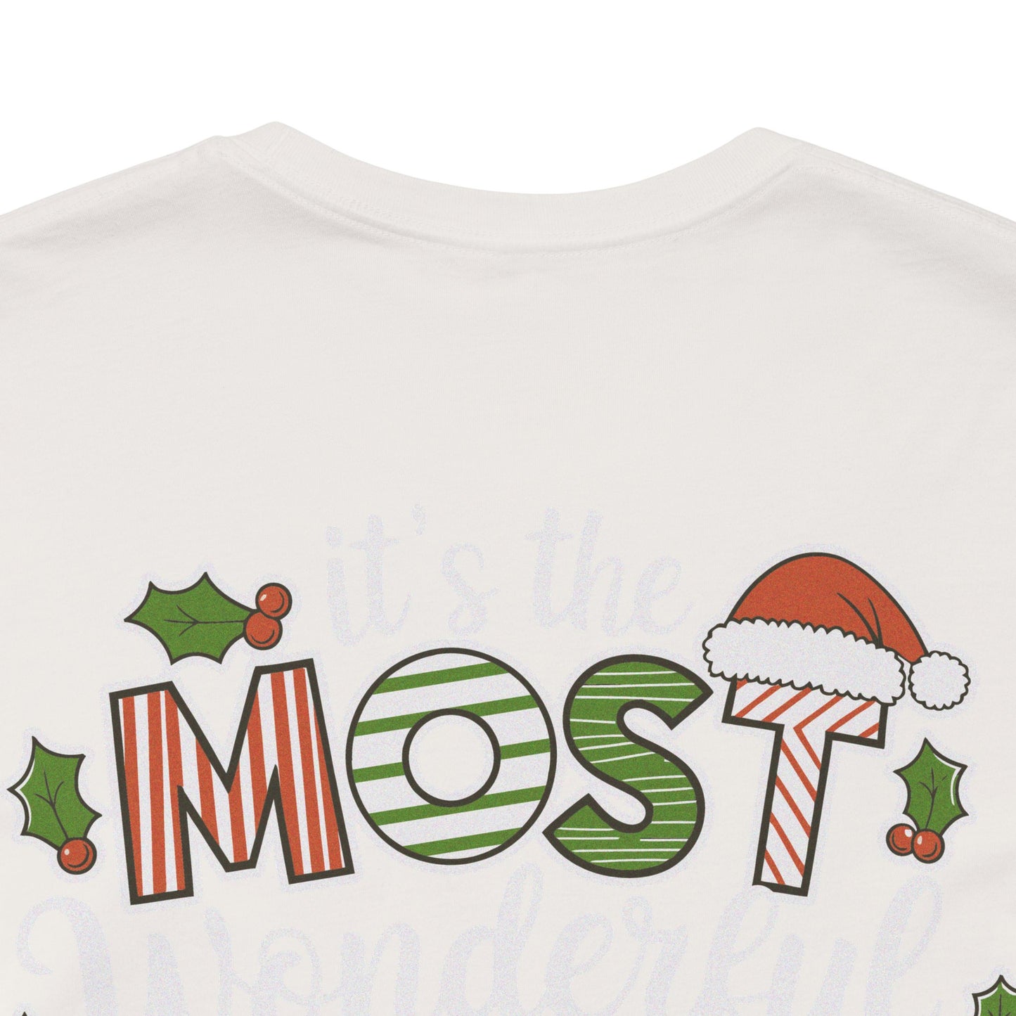 Scrappy Malone's Bar Christmas Tee — "It's the Most Wonderful Time for a Beer"