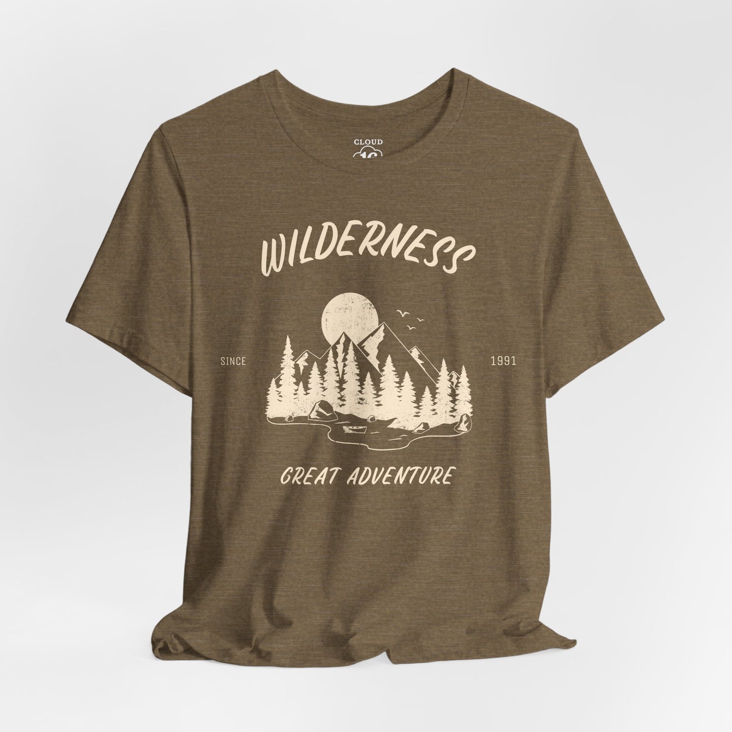 Wilderness Adventure T-Shirt - Unisex Nature Lover Tee for Hiking & Camping