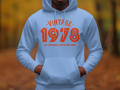 Vintage 1978 All Original Parts Included Hoodie