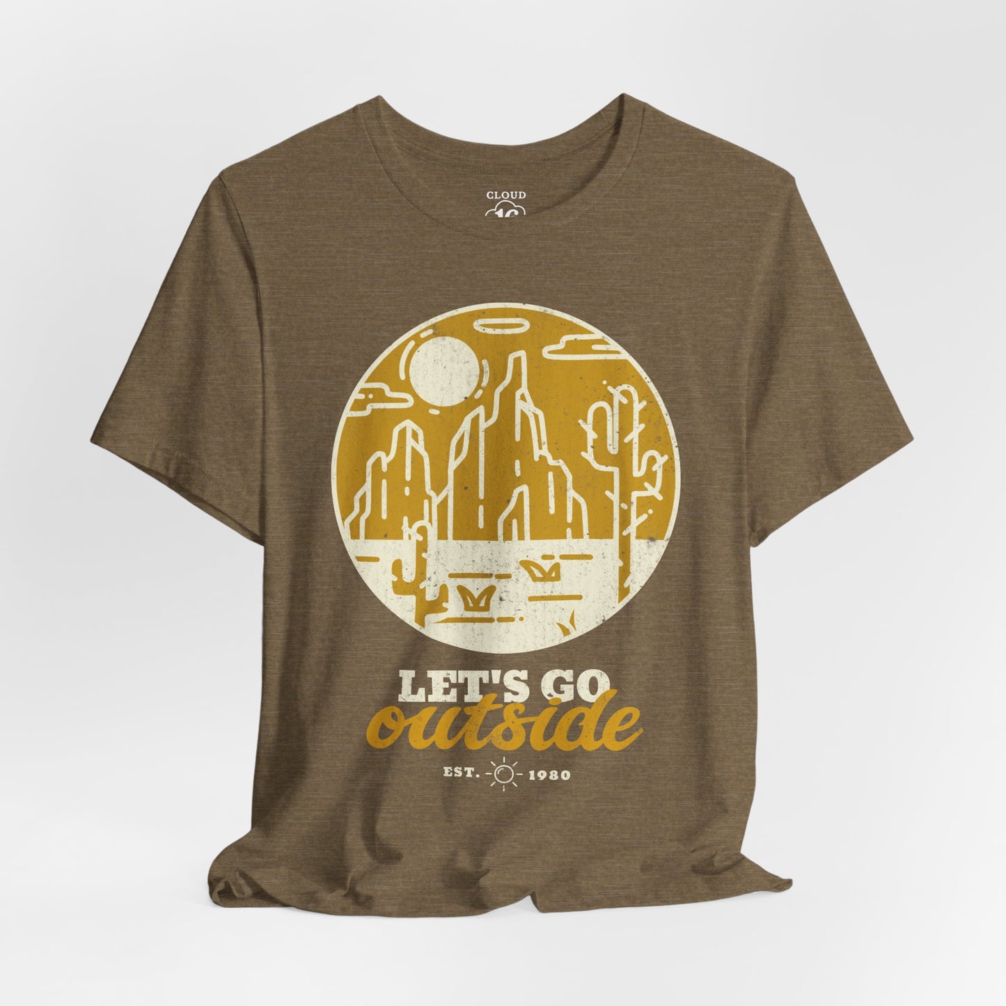 Let's Go Outside Adventure Tee - Premium Outdoor Nature Lover Shirt