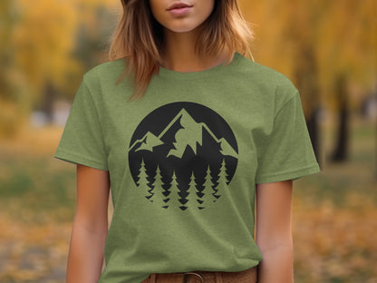 Nature Landscape Adventure Outdoor Graphic Design T-Shirt T-Shirt - Outdoor & Adventure Collection - Mile Marker 16 Gear by Cloud 16 Clothing Co.