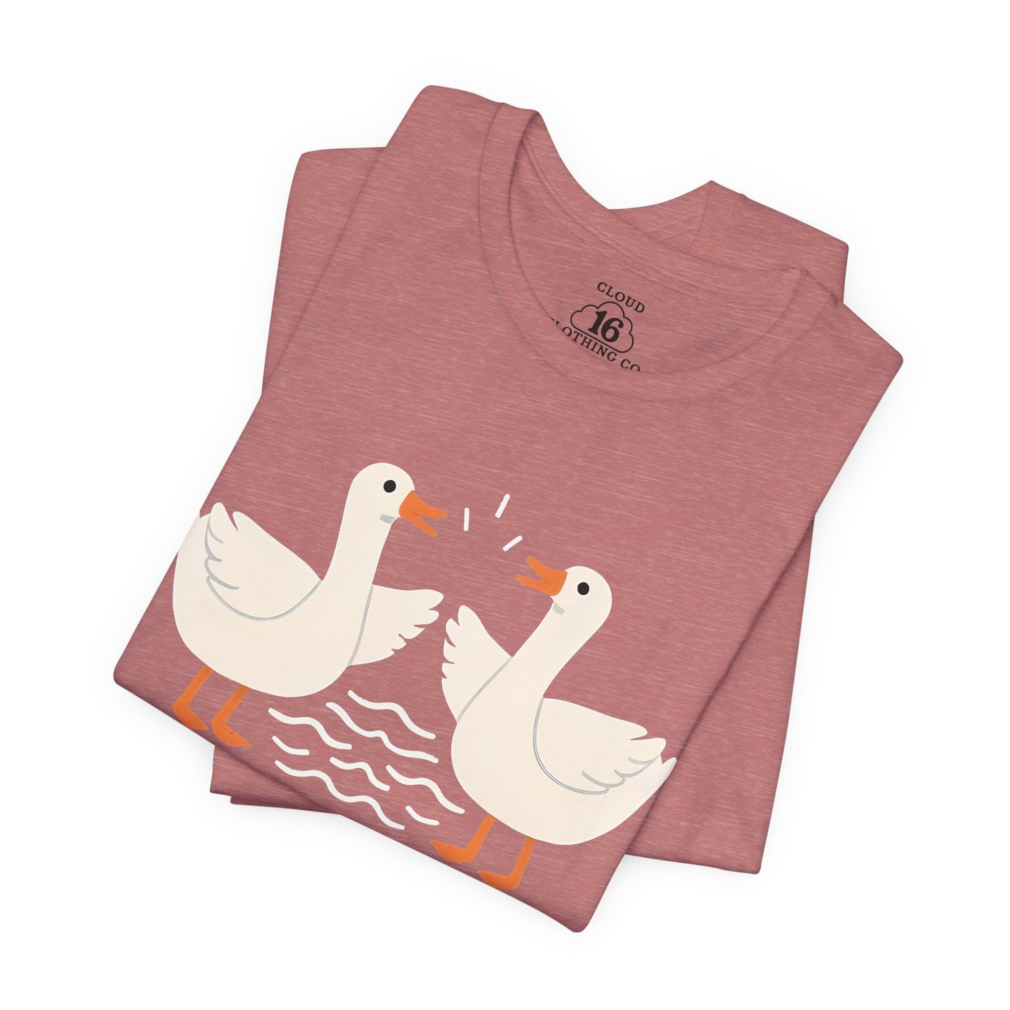 Goose Bumps Funny T-Shirt - Unisex Casual Tee for Animal Lovers