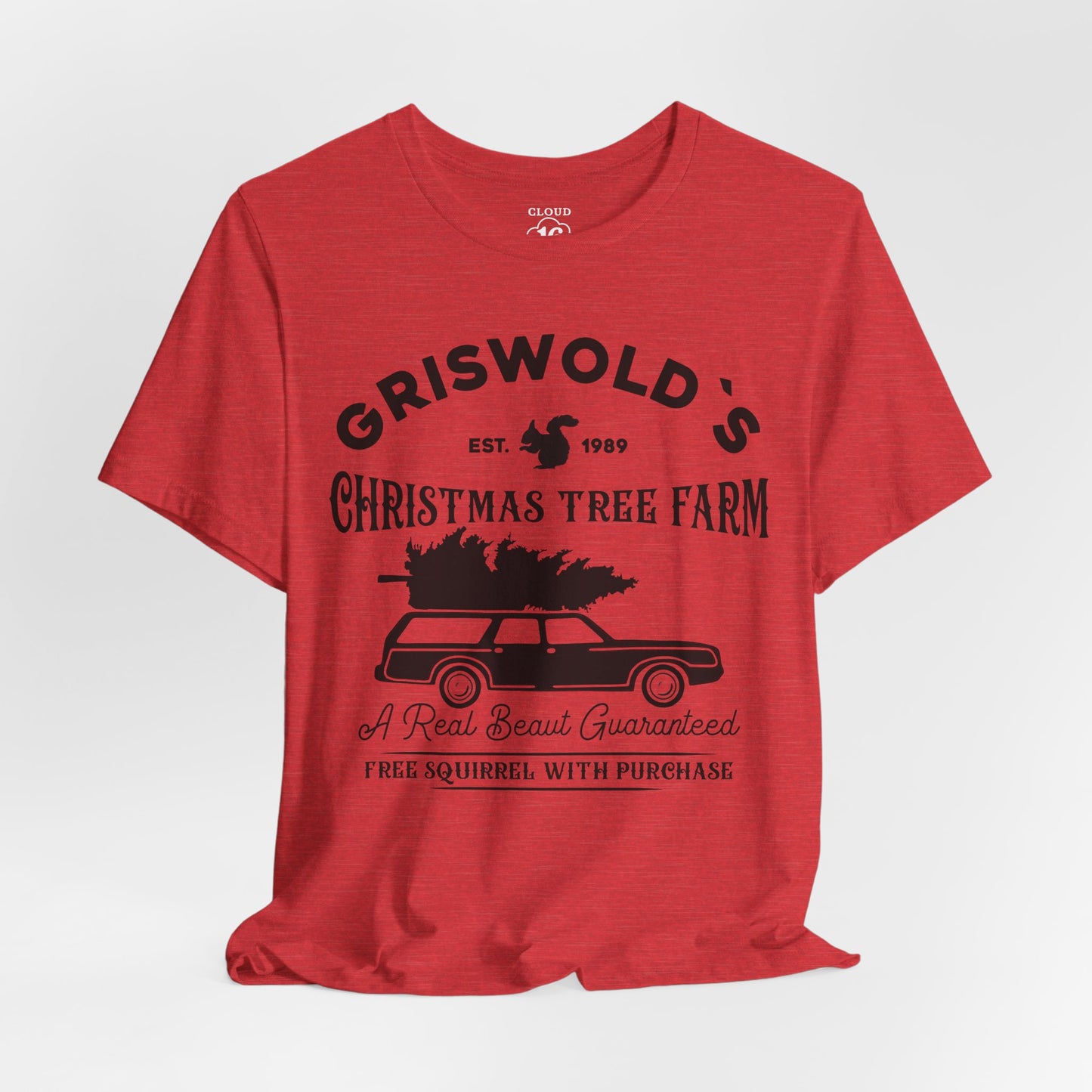 Griswold Christmas Tree Farm Vintage T-Shirt - Funny Holiday Graphic Tee