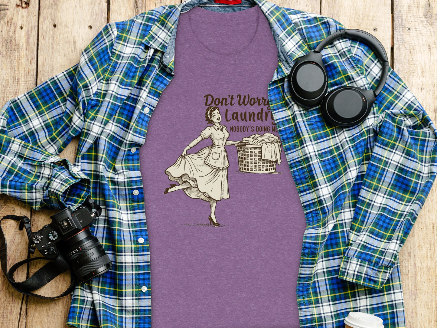 Don't Worry Laundry Nobody's Doing Me T-shirt