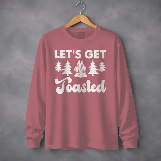 Let's Get Toasted Campfire Long-Sleeve Shirt
