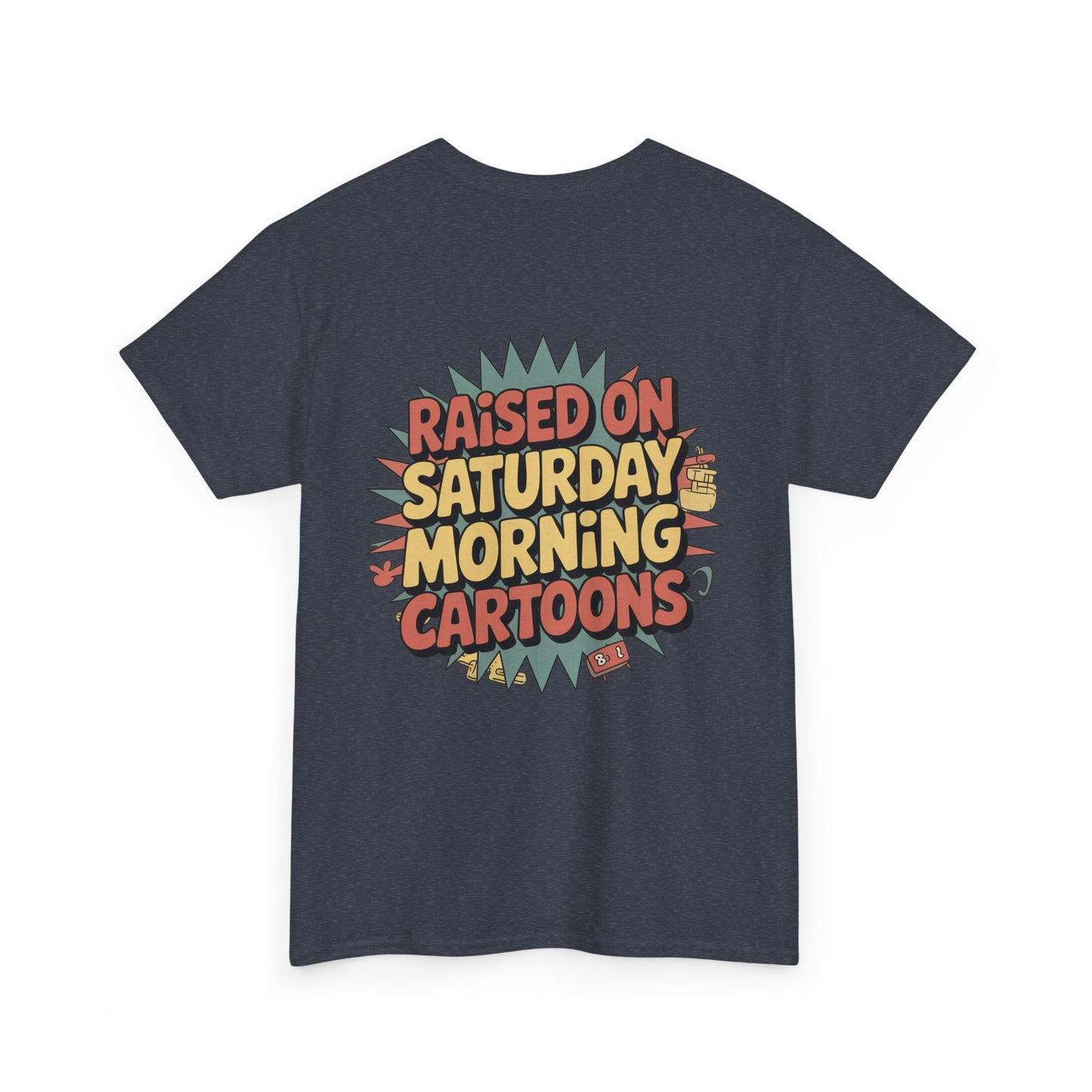 Retro Saturday Morning Cartoon T-Shirt - Nostalgic 90s Unisex Cotton Tee