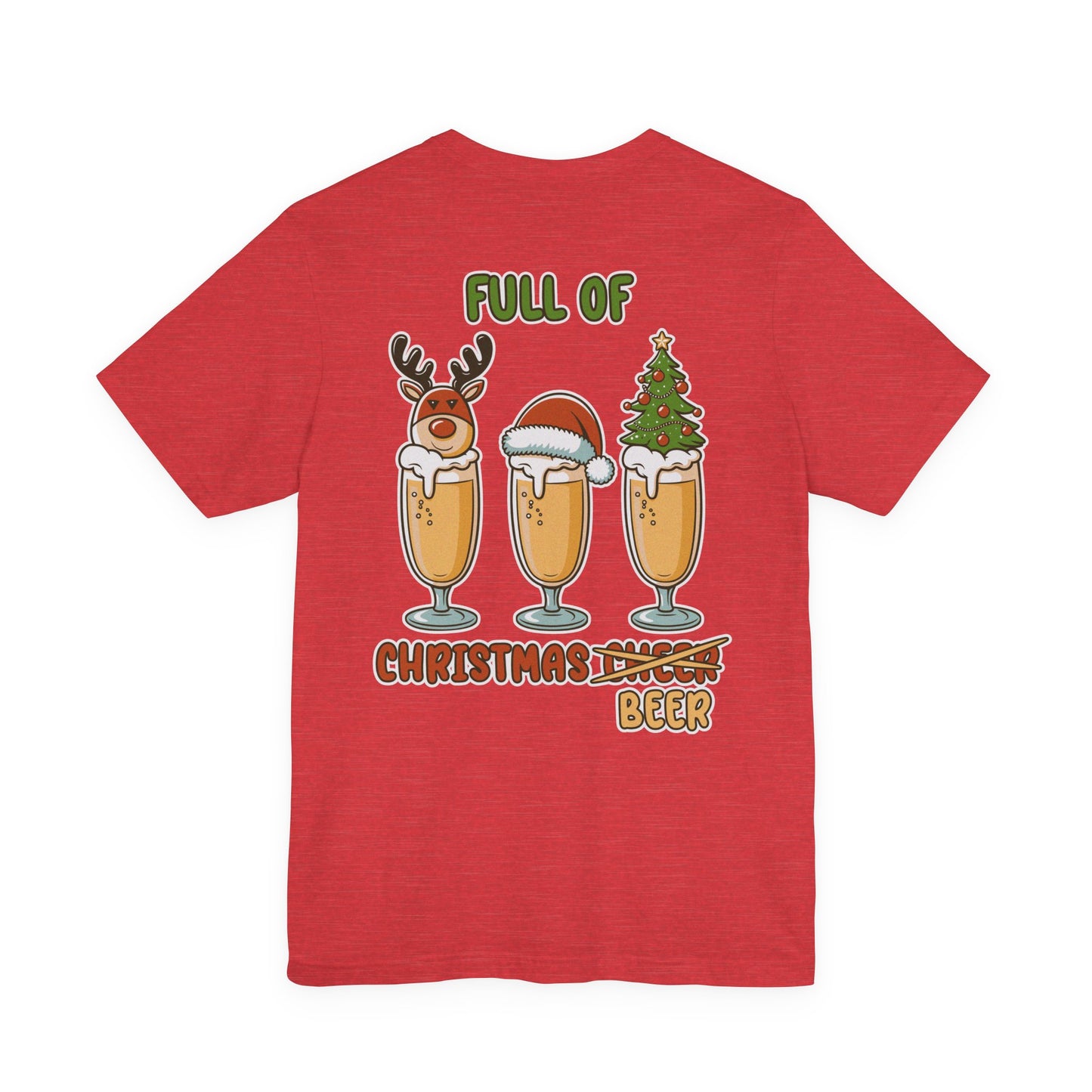 Scrappy Malone's Bar Christmas Beer Tee