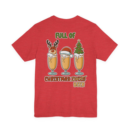 Scrappy Malone's Bar Christmas Beer Tee