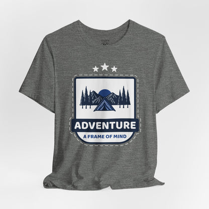 Adventure Awaits Unisex T-Shirt - Outdoor Explorer Hiking Tee