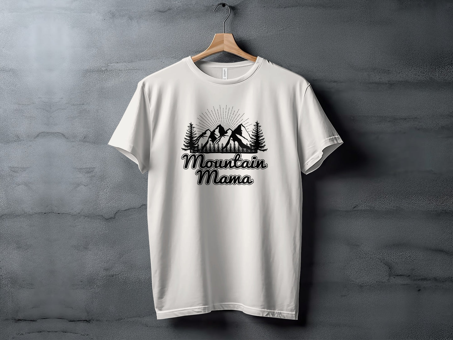 Mountain Mama Adventure Design Ideal Mother's Day T-Shirt T-Shirt - Outdoor & Adventure Collection - Mile Marker 16 Gear by Cloud 16 Clothing Co.
