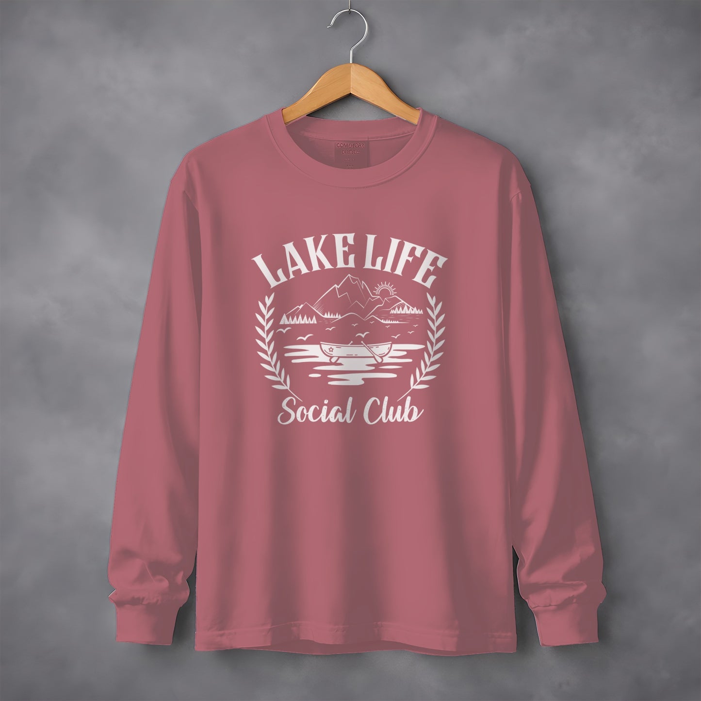 Lake Life Social Club Long Sleeve Shirt
