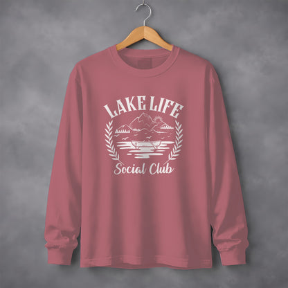 Lake Life Social Club Long Sleeve Shirt