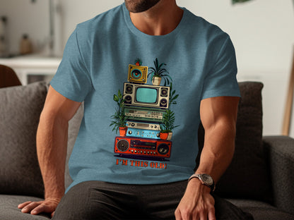 Vintage Electronics Graphic I'm This Old! T-shirt
