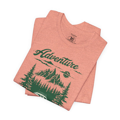 Adventure Awaits Unisex T-Shirt - Premium Travel & Outdoor Apparel