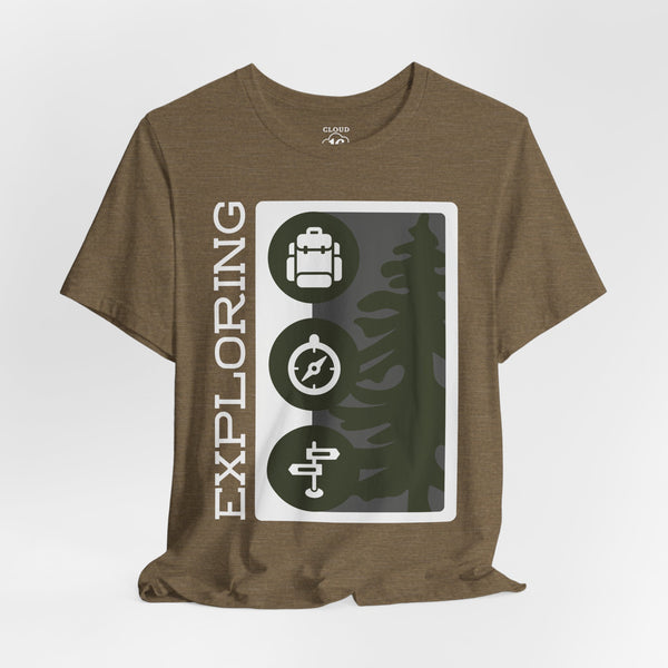 Adventure Explorer T-Shirt - Premium Outdoor Hiking Tee for Nature Lovers