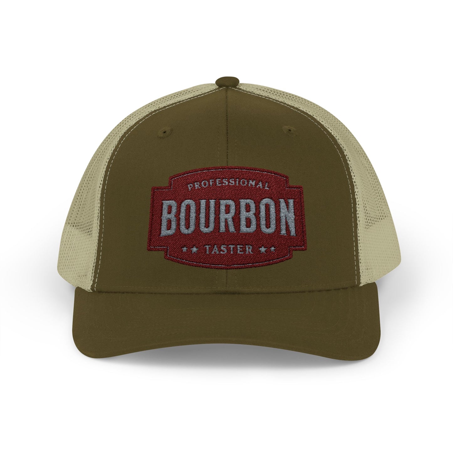 Premium Bourbon Lover Snapback Hat - Embroidered Trucker Cap for Men