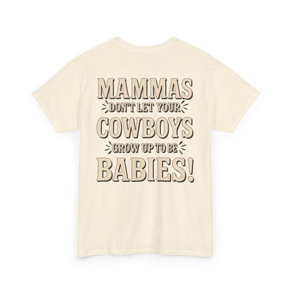 Scrappy Malone's Bar - Funny Cowboy Humor T-Shirt | Unisex Cotton Tee