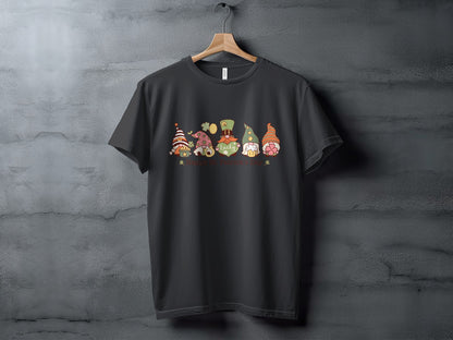 Happy St. Patrick's Day Gnomes Graphic T-shirt