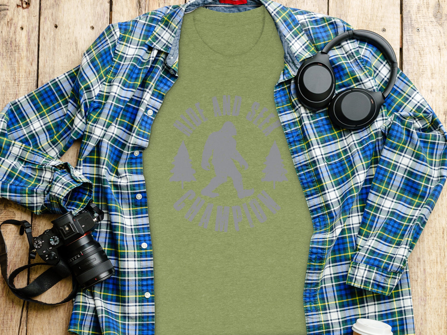 Bigfoot Champion Graphic Outdoor Adventure T-shirt