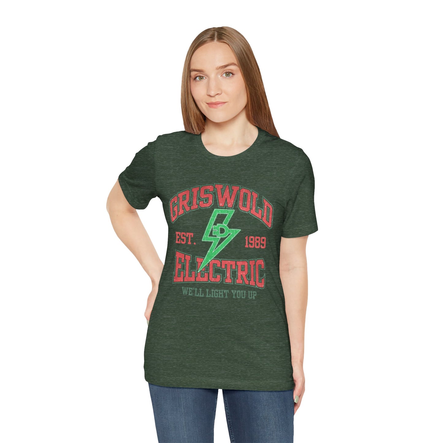 Griswold Electric Christmas Lights T-Shirt - Retro Holiday Graphic Tee