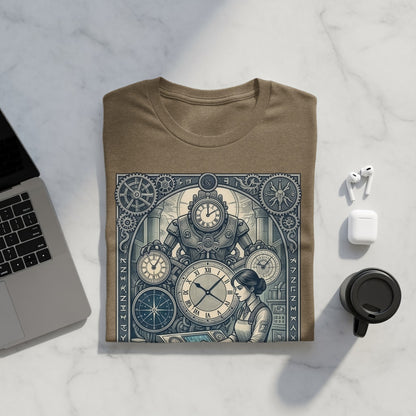 Weird Girls Club Steampunk Inventor T-Shirt - Black Label Series