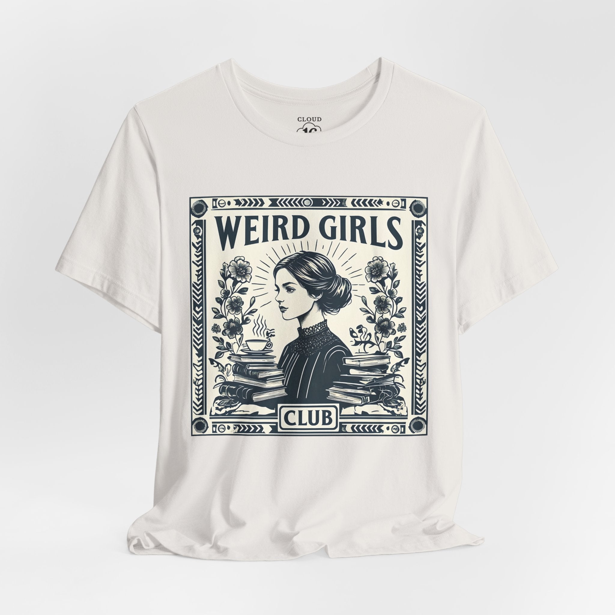 Weird Girls Club Vintage T-Shirt - Feminist Graphic Tee for Women